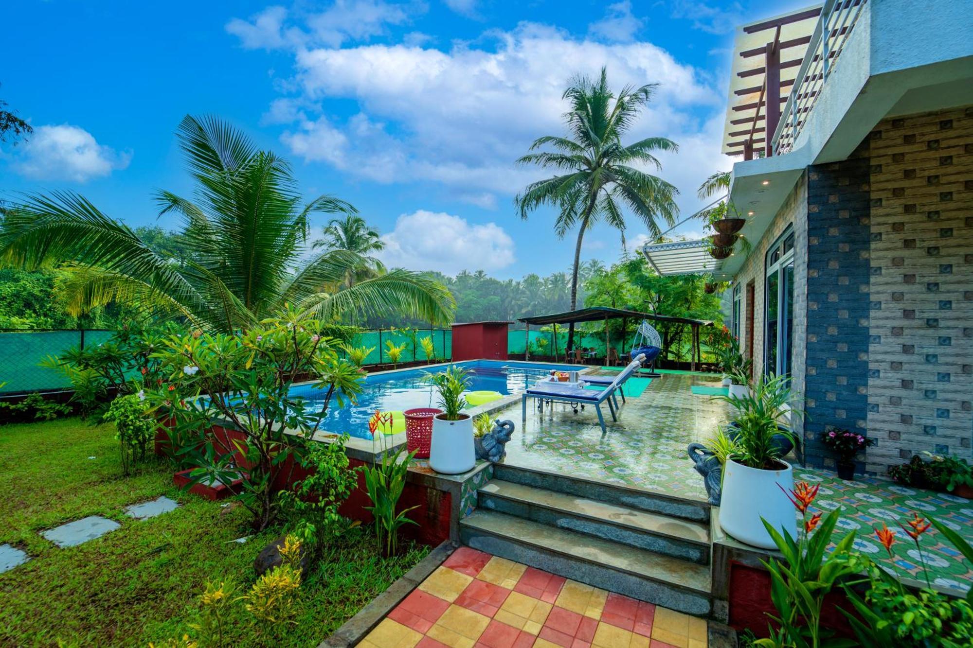 Spicy Mango Villa Elegano - Luxurious Villa Near Nagaon Beach, Alibag Kültér fotó