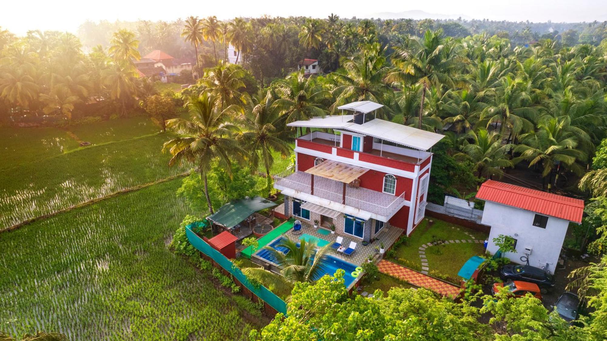 Spicy Mango Villa Elegano - Luxurious Villa Near Nagaon Beach, Alibag Kültér fotó